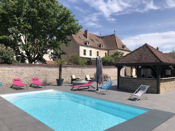 Seasonal outdoor pool