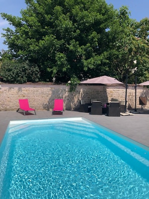 Seasonal outdoor pool