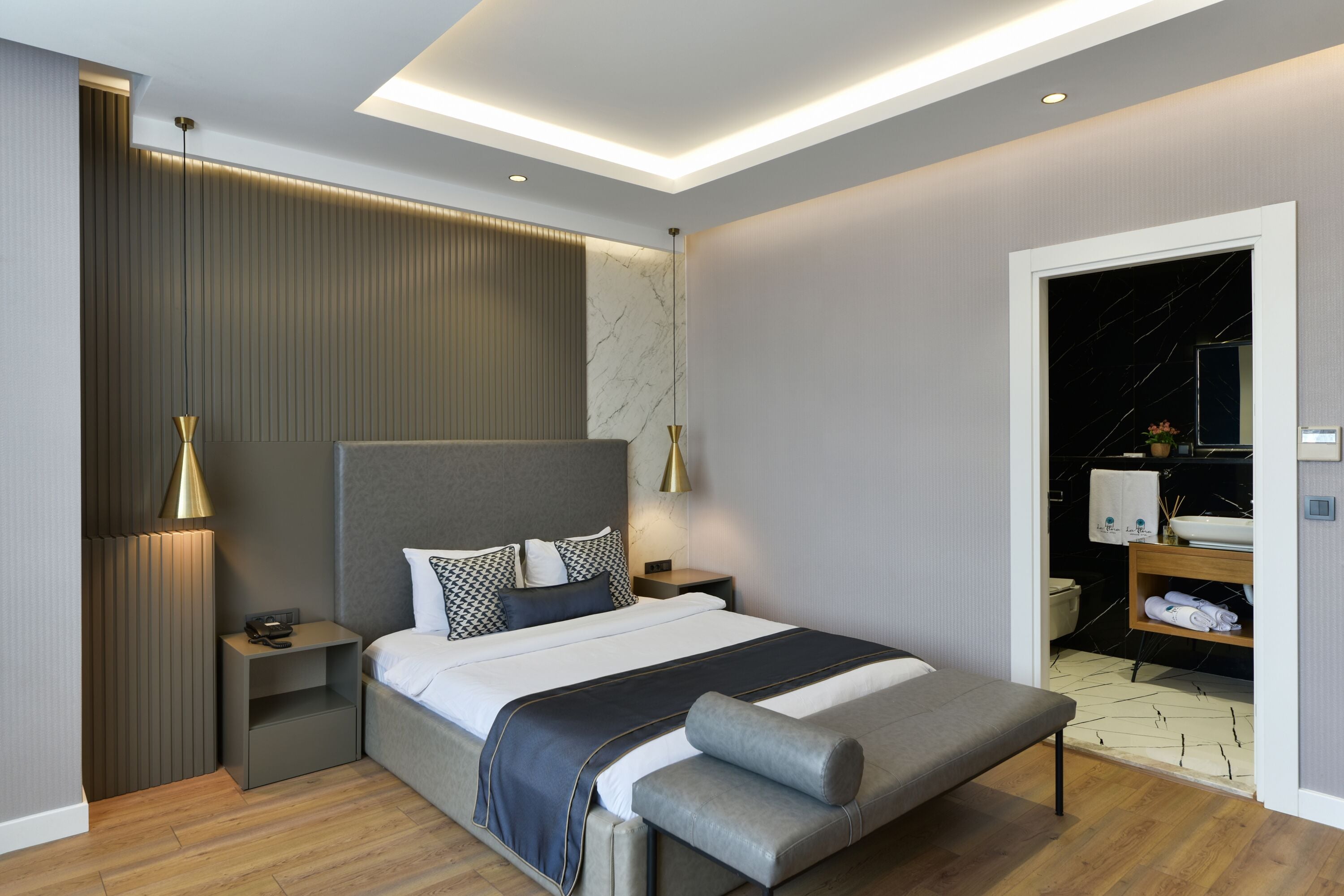 Deluxe-dobbeltværelse - ikke-ryger | Premium-sengetøj, minibar, skrivebord, lydisolering