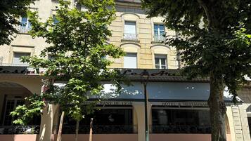 Façade de l’hébergement