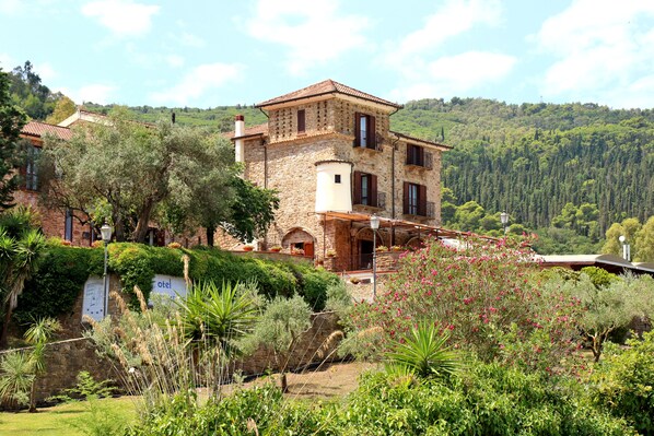 Voorkant van accommodatie