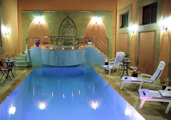 Indoor pool - Résidence Appart hotel Assounfou (Marrakech)