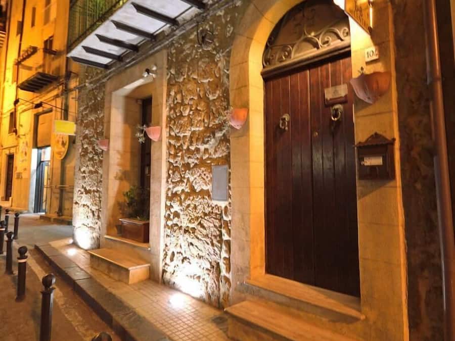 Entrada de la propiedad