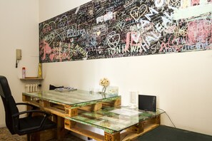 Lobby sitting area