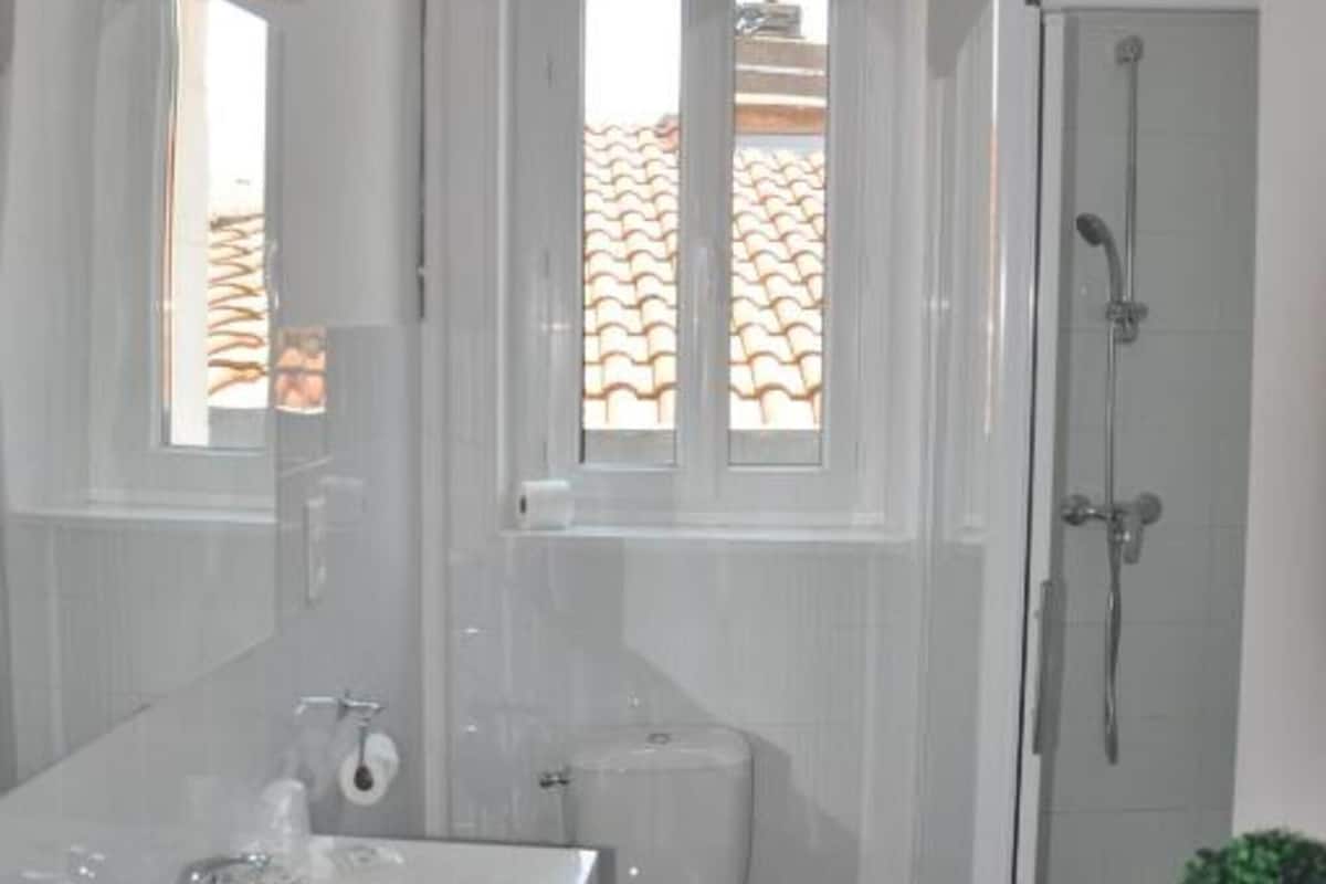 economy double room | premium bedding, desk, soundproofing, free wifi