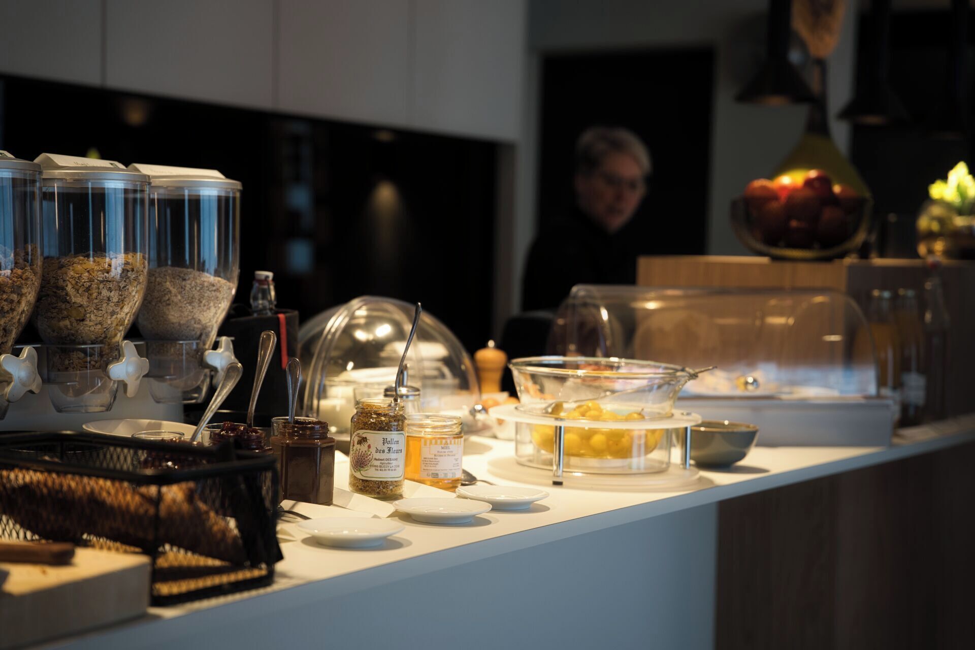daily buffet breakfast (eur 8.50 per person)
