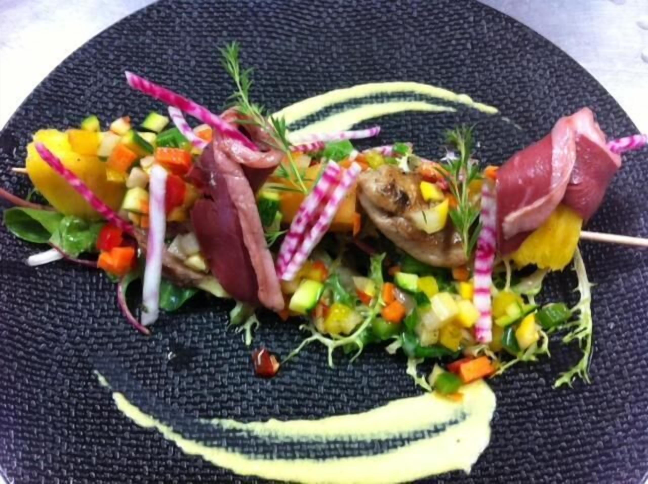 lunch and dinner served, local cuisine