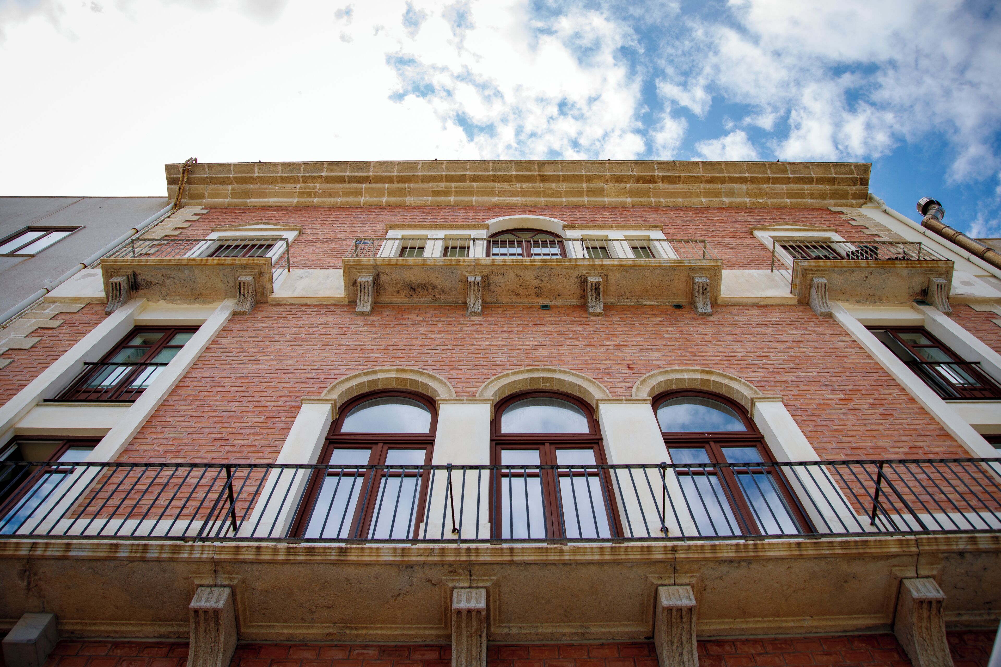 Façade de l’hébergement