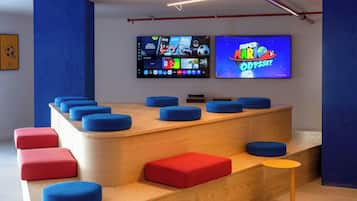 Área de juegos infantiles bajo techo