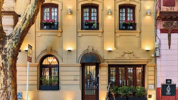 Entrada al alojamiento