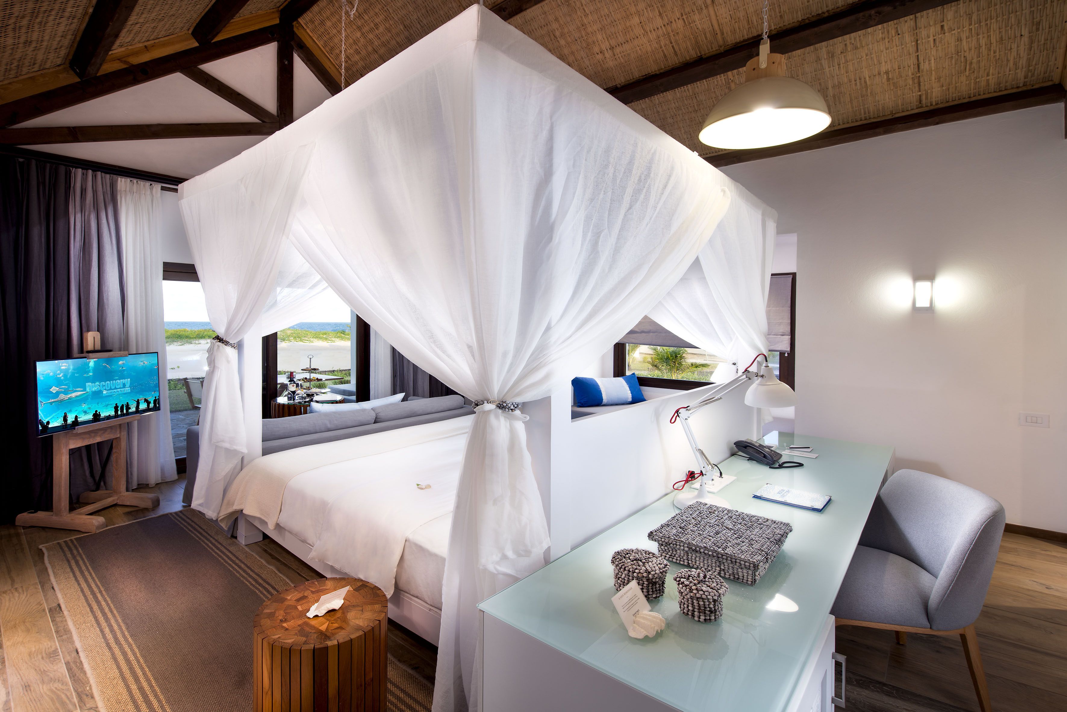 디럭스룸, 바다 전망 | 고급 침구, 미니바, 객실 내 금고, 책상