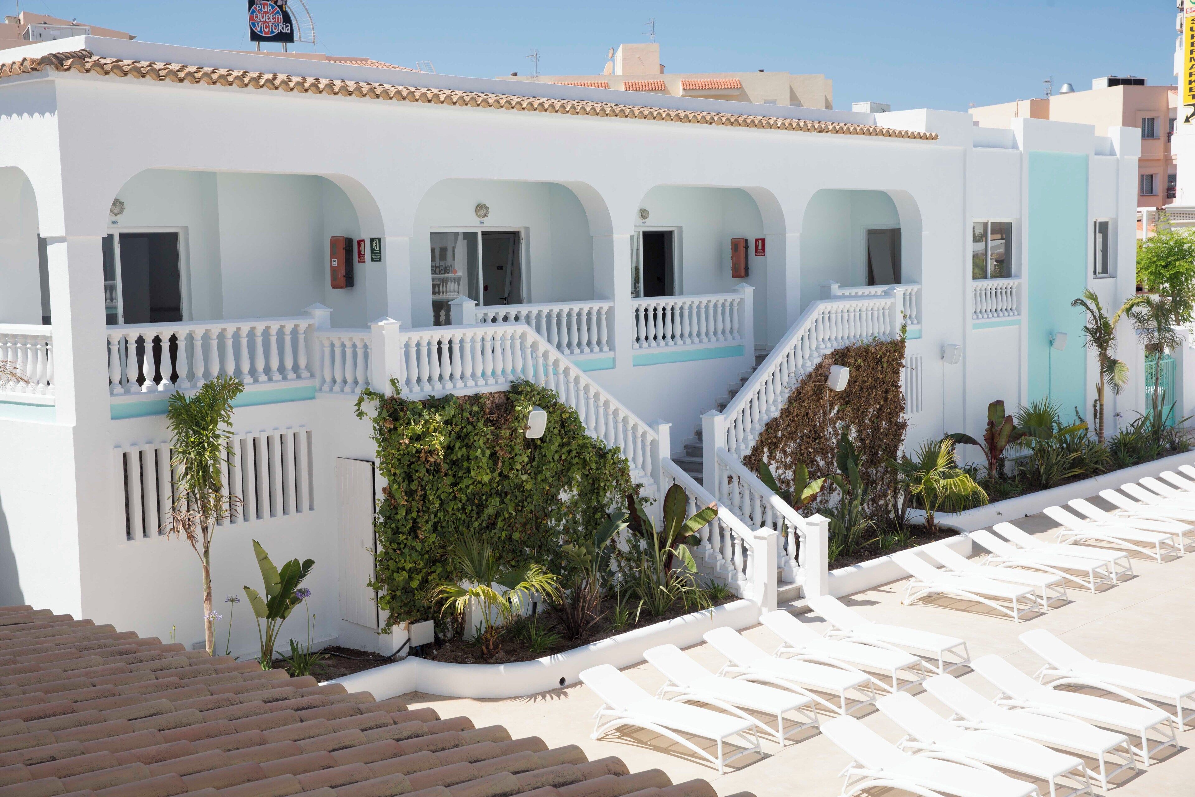 Voorkant van accommodatie