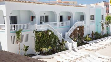 Voorkant van accommodatie