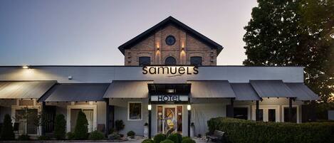 Façade de l’hébergement