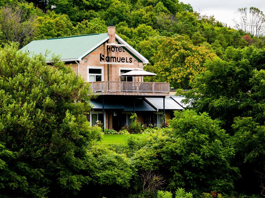 Enceinte de l’hébergement