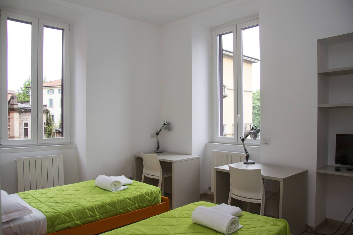 Desk, free cots/infant beds, rollaway beds, free WiFi