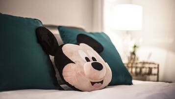 Suite familiar (2 Adults + 2 Children) | 1 dormitorio, sábanas de algodón egipcio, ropa de cama de alta calidad