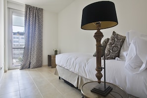 Apartament, 3 dormitoris | 1 dormitori, llençols de cotó egipci i roba de llit d'alta qualitat