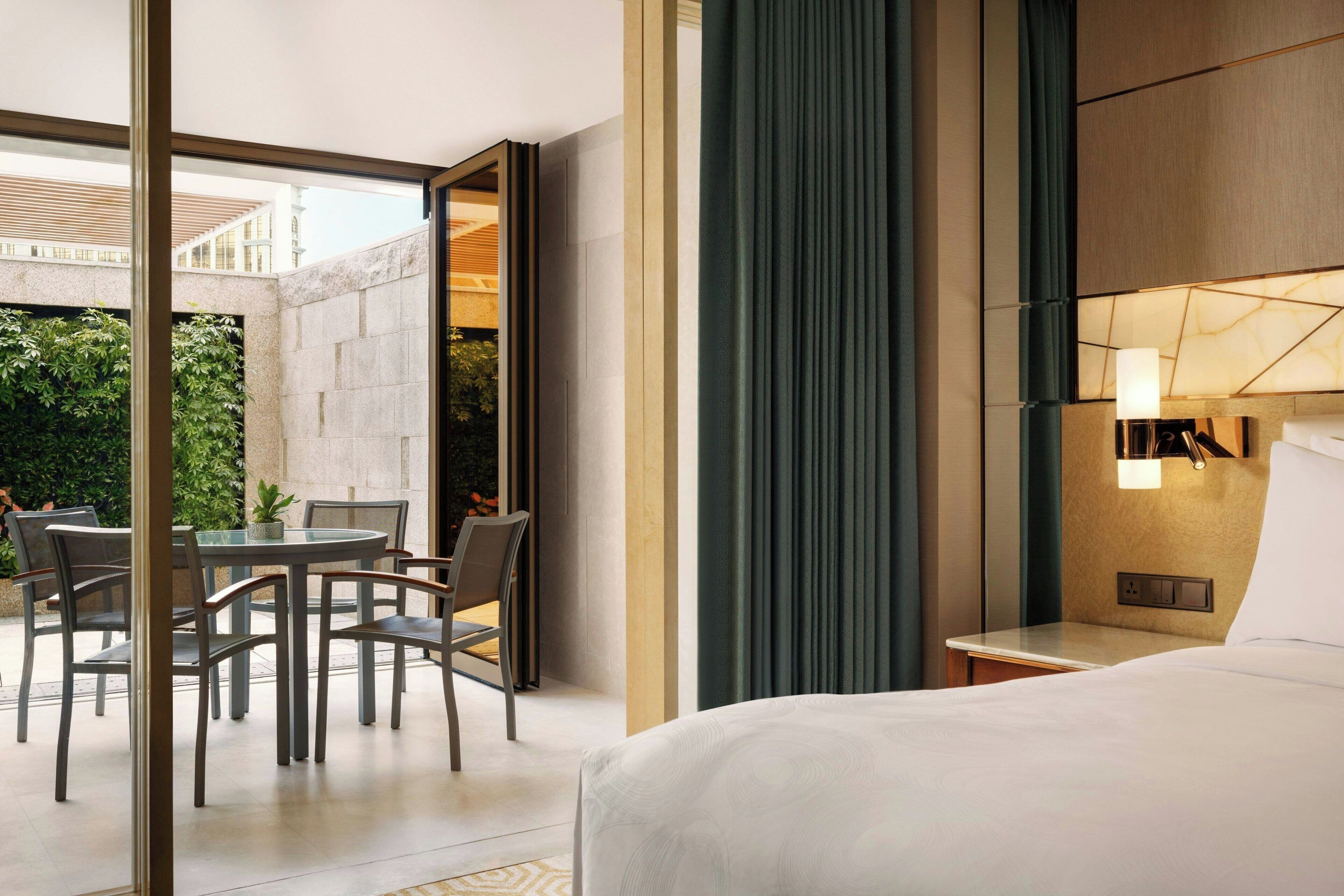 premium bedding, down duvets, minibar, individually furnished