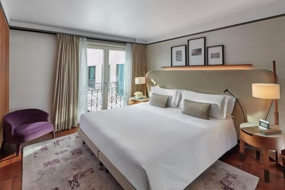 Draps en coton égyptien, literie de qualité supérieure, minibar