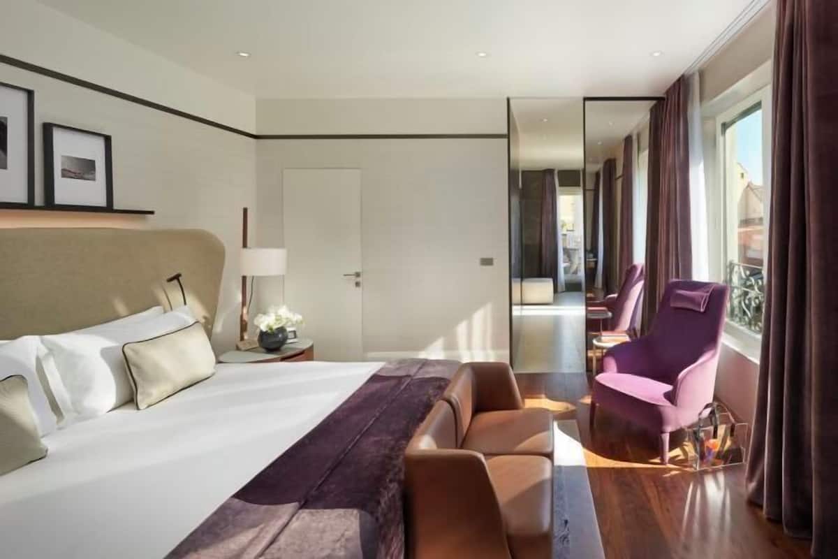 Draps en coton égyptien, literie de qualité supérieure, minibar