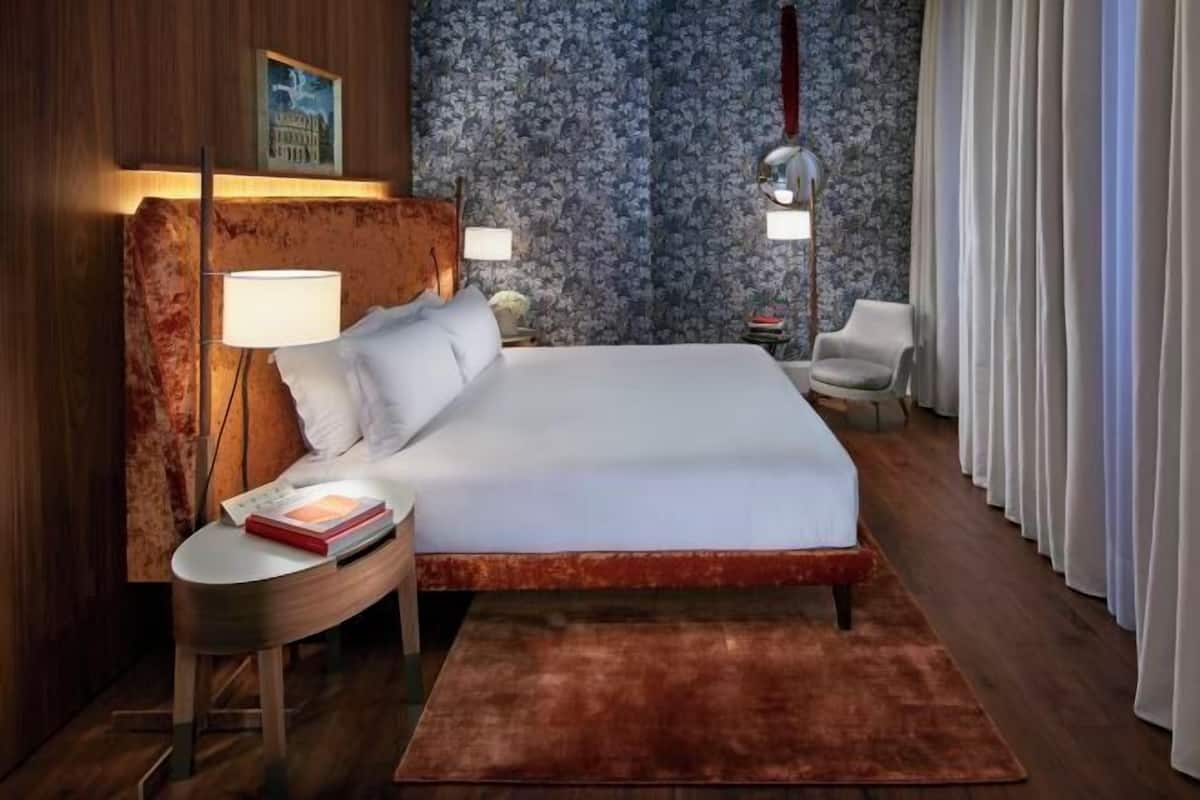 Draps en coton égyptien, literie de qualité supérieure, minibar