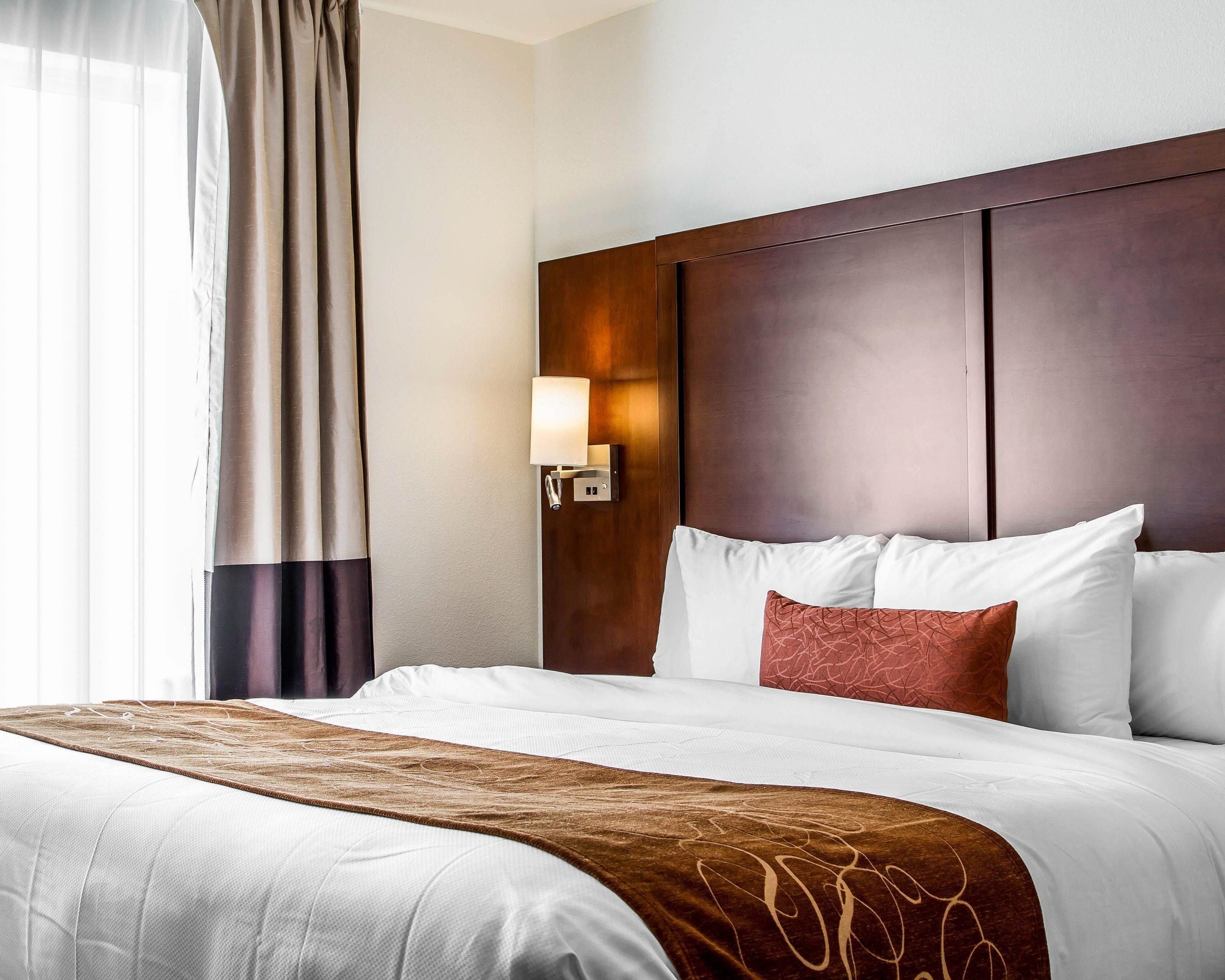 suite, 1 king bed with sofa bed, non smoking | desk, blackout curtains, iron/ironing board, free wifi