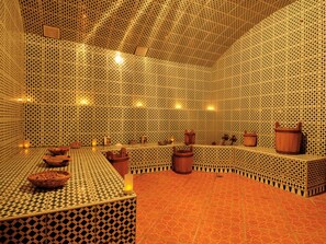 Banho turco/hammam, esfoliação corporal, 1 sala de tratamento