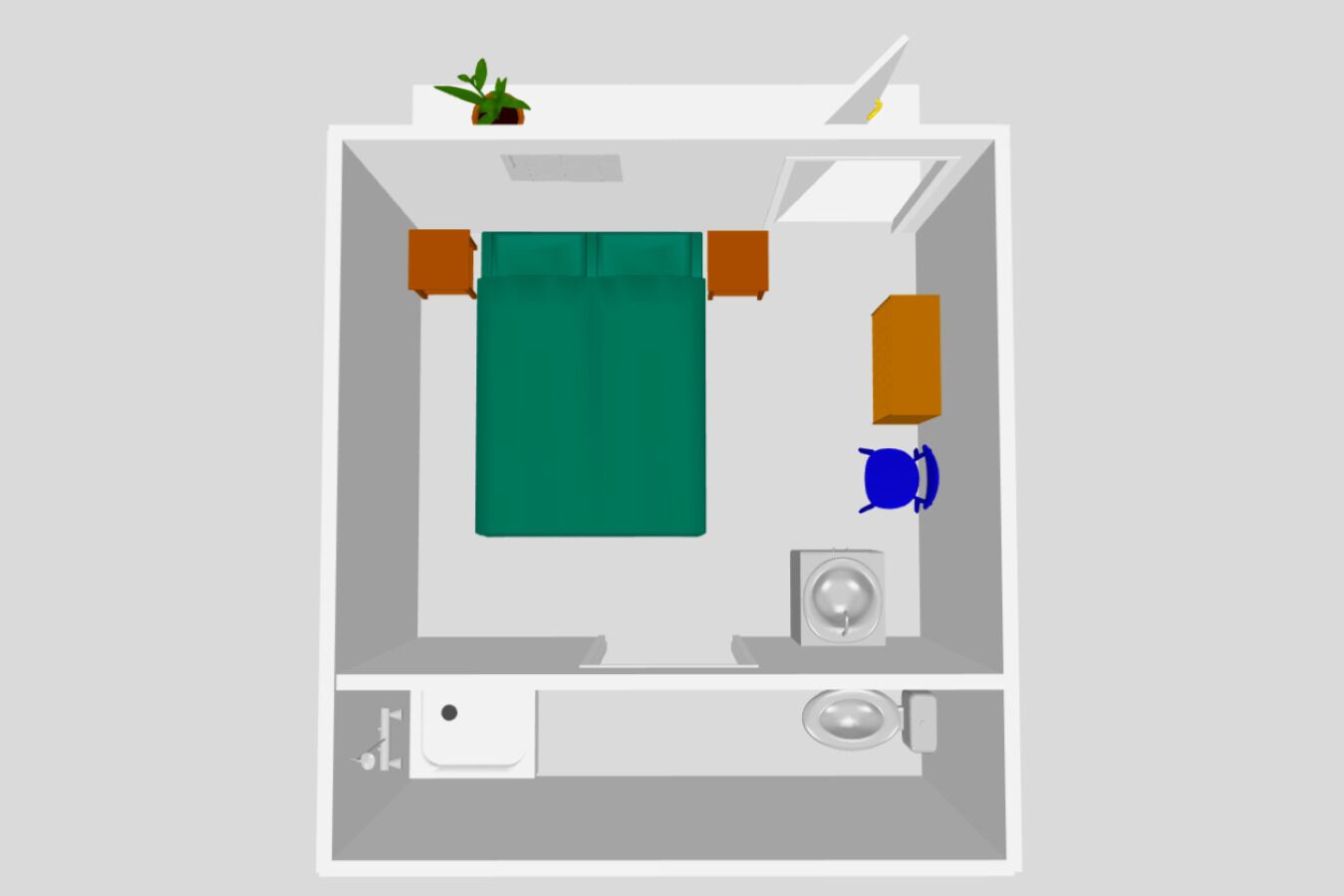 A bathroom with a toilet, sink, and shower.