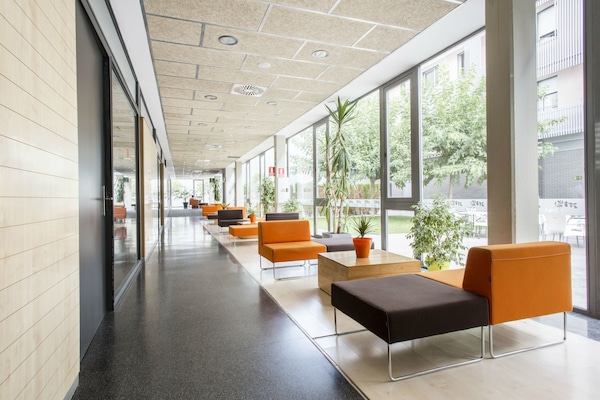 Lobby sitting area