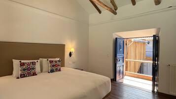 Junior-suite | Udsigt til gårdsplads