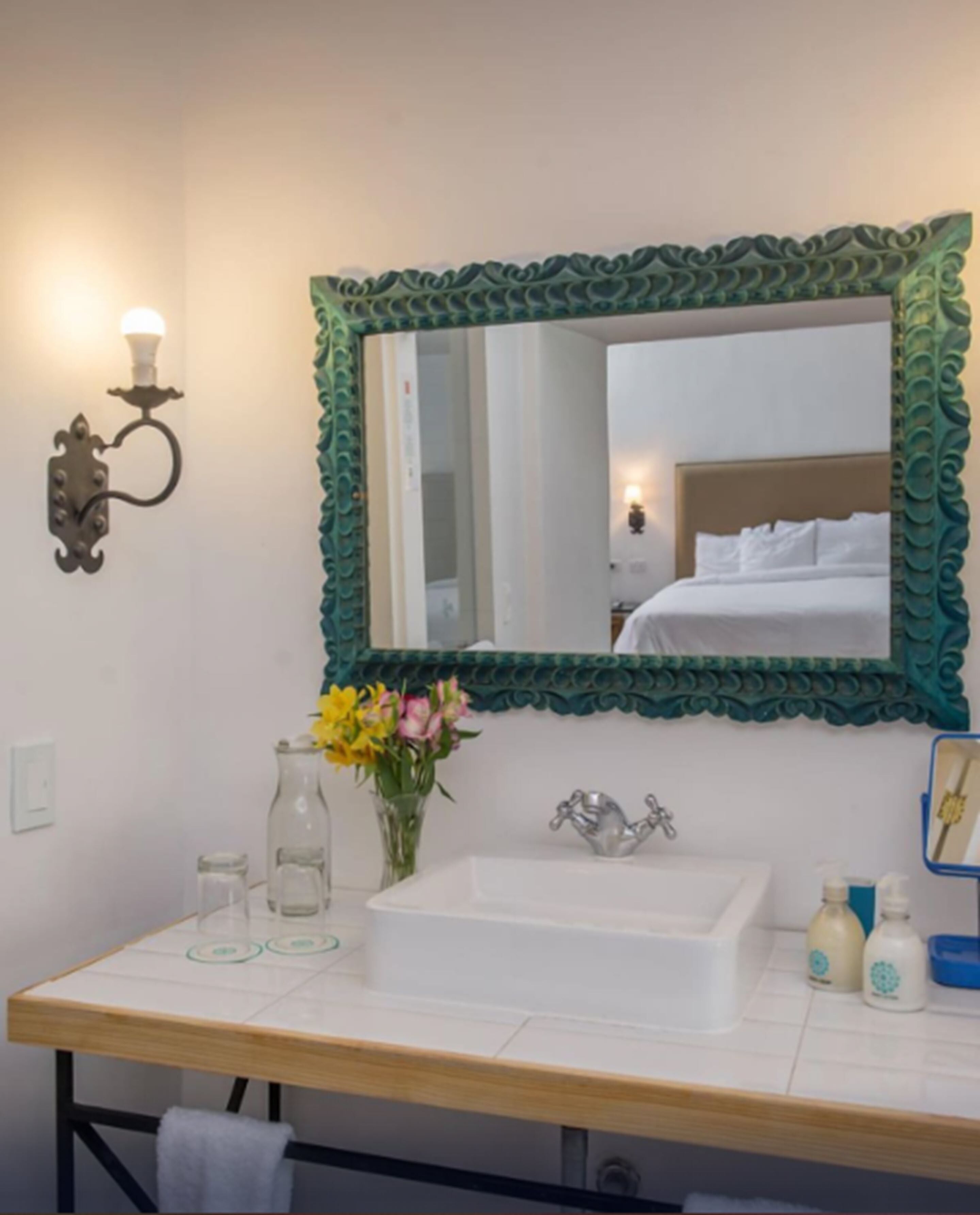 deluxe double or twin room | bathroom | shower, designer toiletries, towels