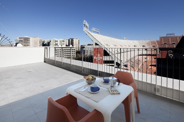 Premium-studio (single) | Terassi/patio