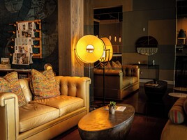 36-inch flat-screen TV with cable channels, TV