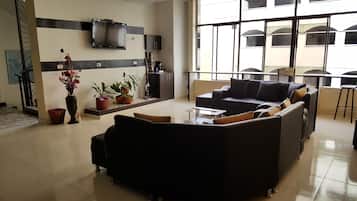 Sala de estar en el lobby