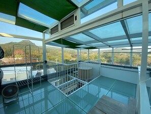 Rooftop terrace - Orange Moon Inn (Hengchun)