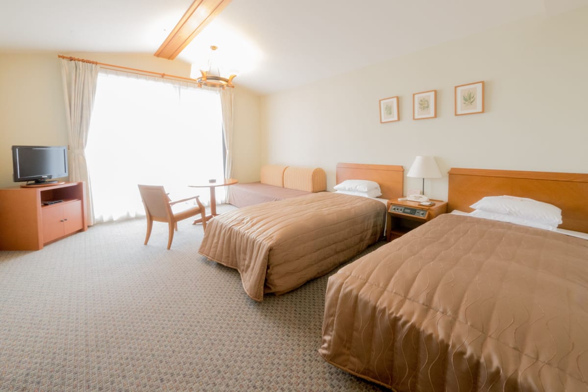 Standardzimmer, 2 Einzelbetten, Nichtraucher (Sofa bed for 3 more ppl,Western style)