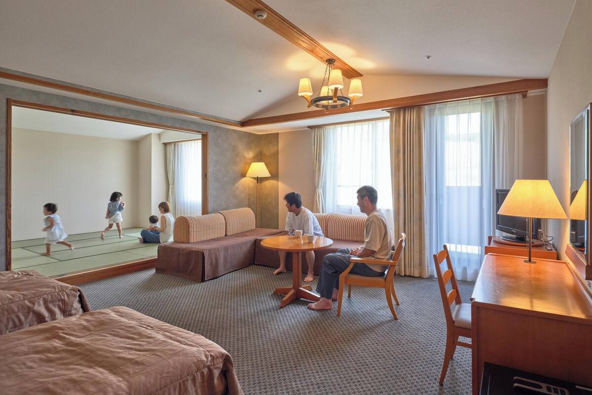 Familienzimmer, 6 Schlafzimmer, Nichtraucher (Wide Japanese Western style)