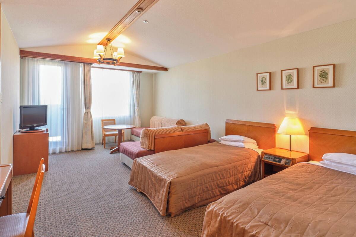 Standardzimmer, 2 Einzelbetten, Nichtraucher (Sofa bed for 3 more ppl,Western style)