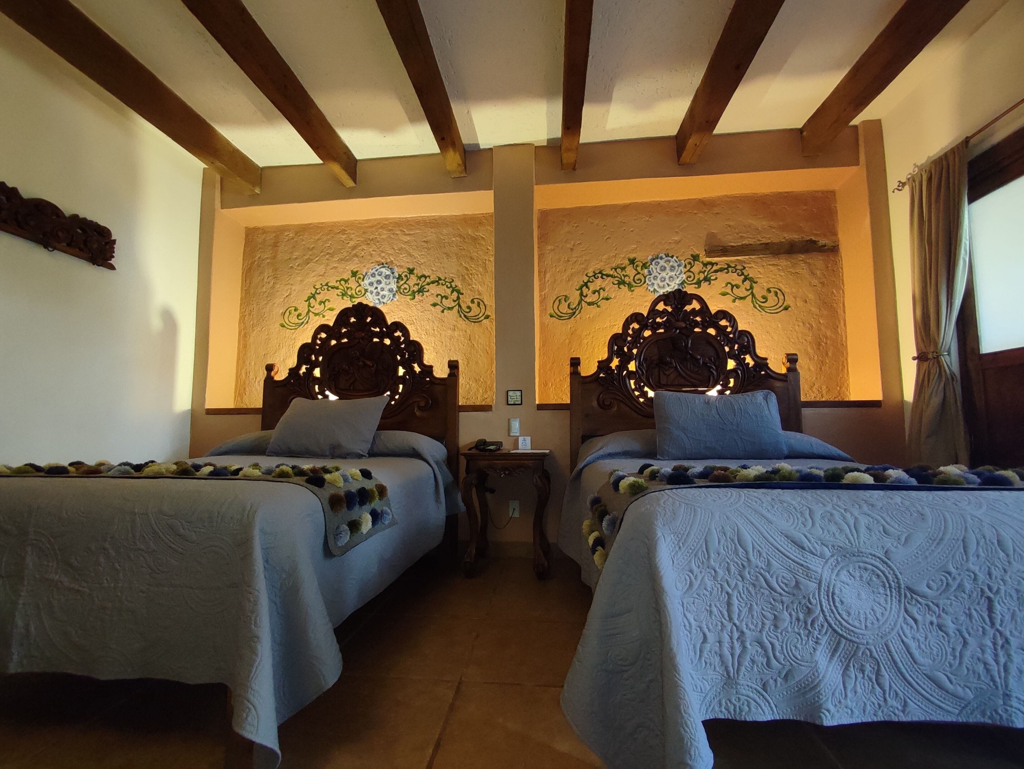 standard room, 2 double beds | in-room safe, iron/ironing board, free wifi