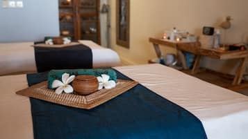 Couples treatment room(s), body treatments, deep-tissue massages