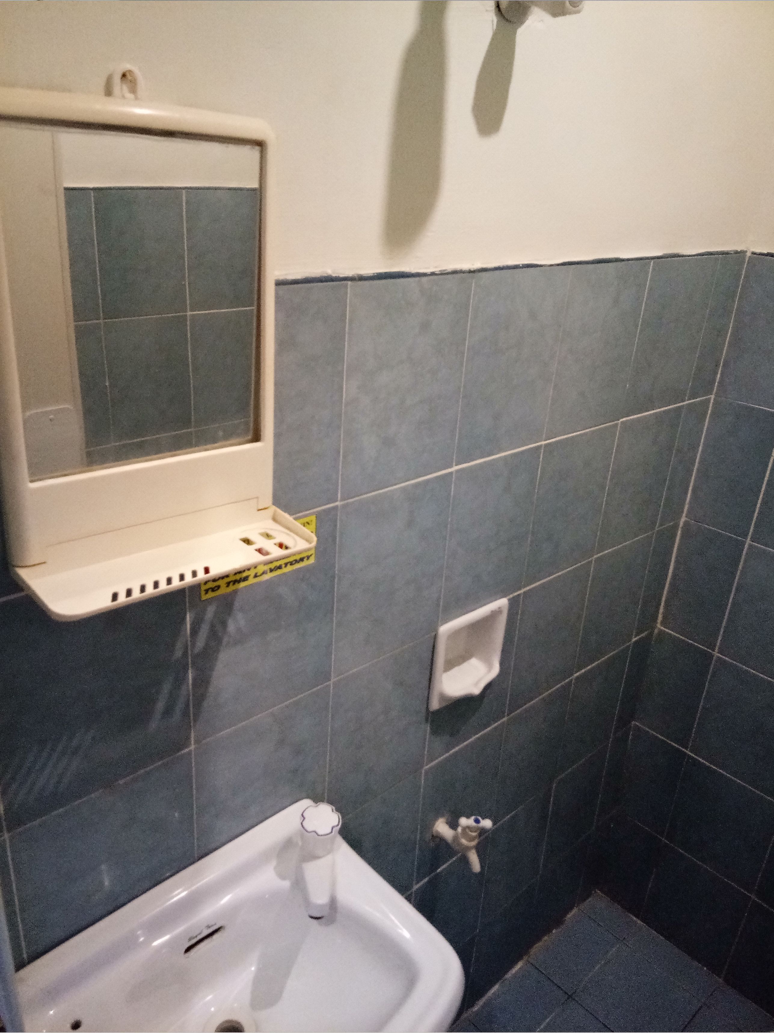 fan room | bathroom | shower, free toiletries, hair dryer, towels