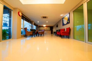 Sala de estar en el lobby