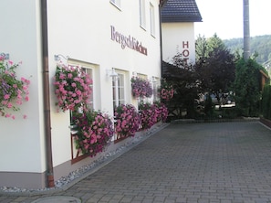 Fassade der Unterkunft