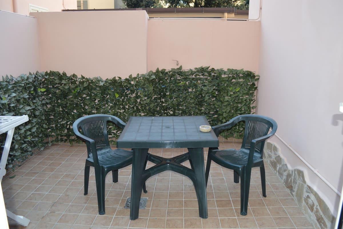Dubbelrum eller tvåbäddsrum - uteplats (Fuxia) | Terrass/Patio