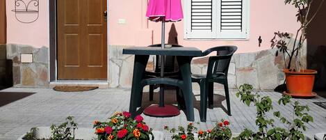 Dobbelt- eller tomannsrom, terrasse (Turchese) | Terrasse/patio