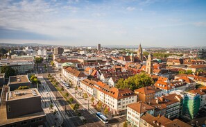 Blick von der Unterkunft