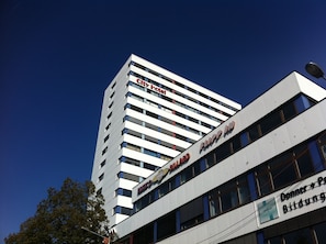 Fassade der Unterkunft