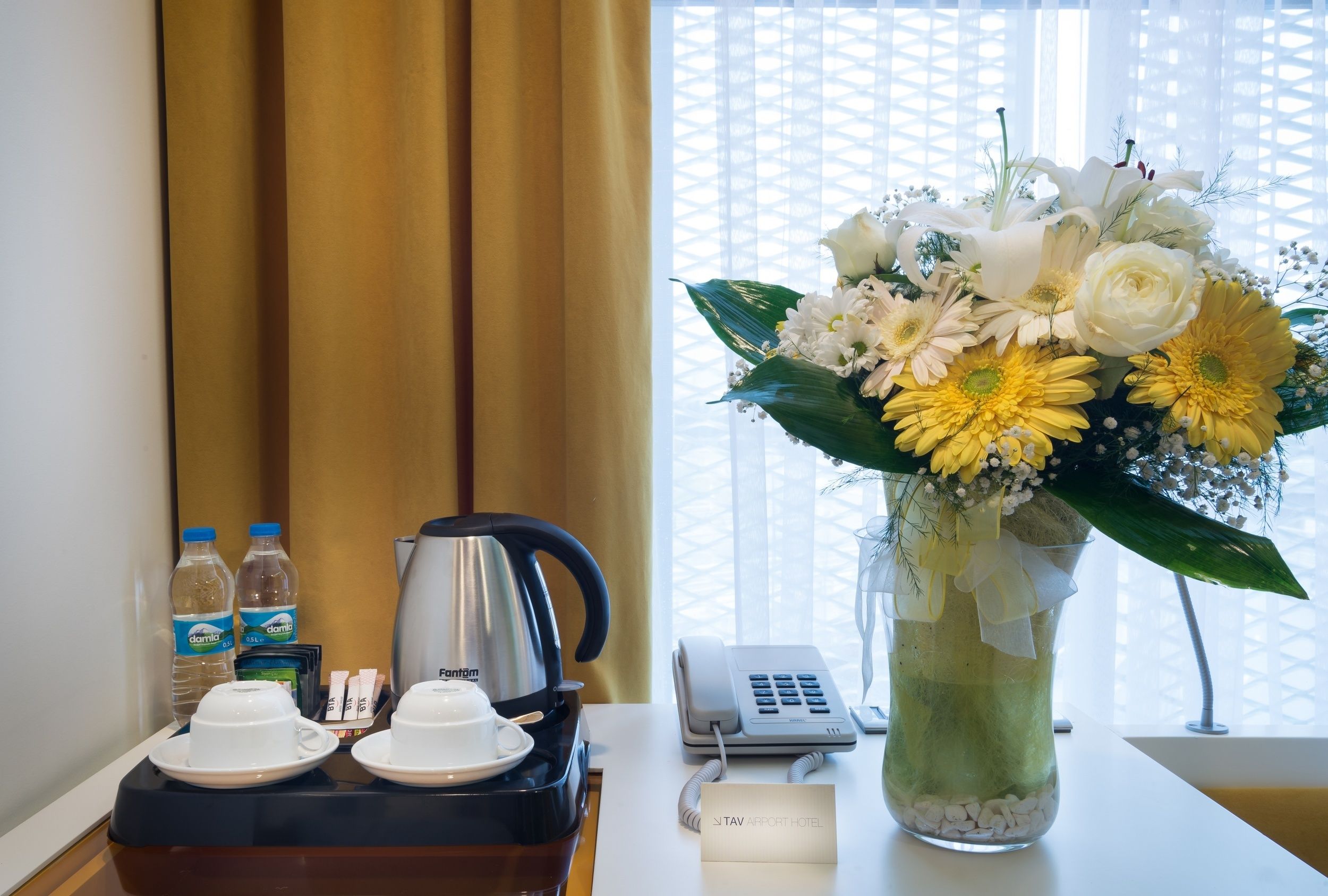 airport room | view from room