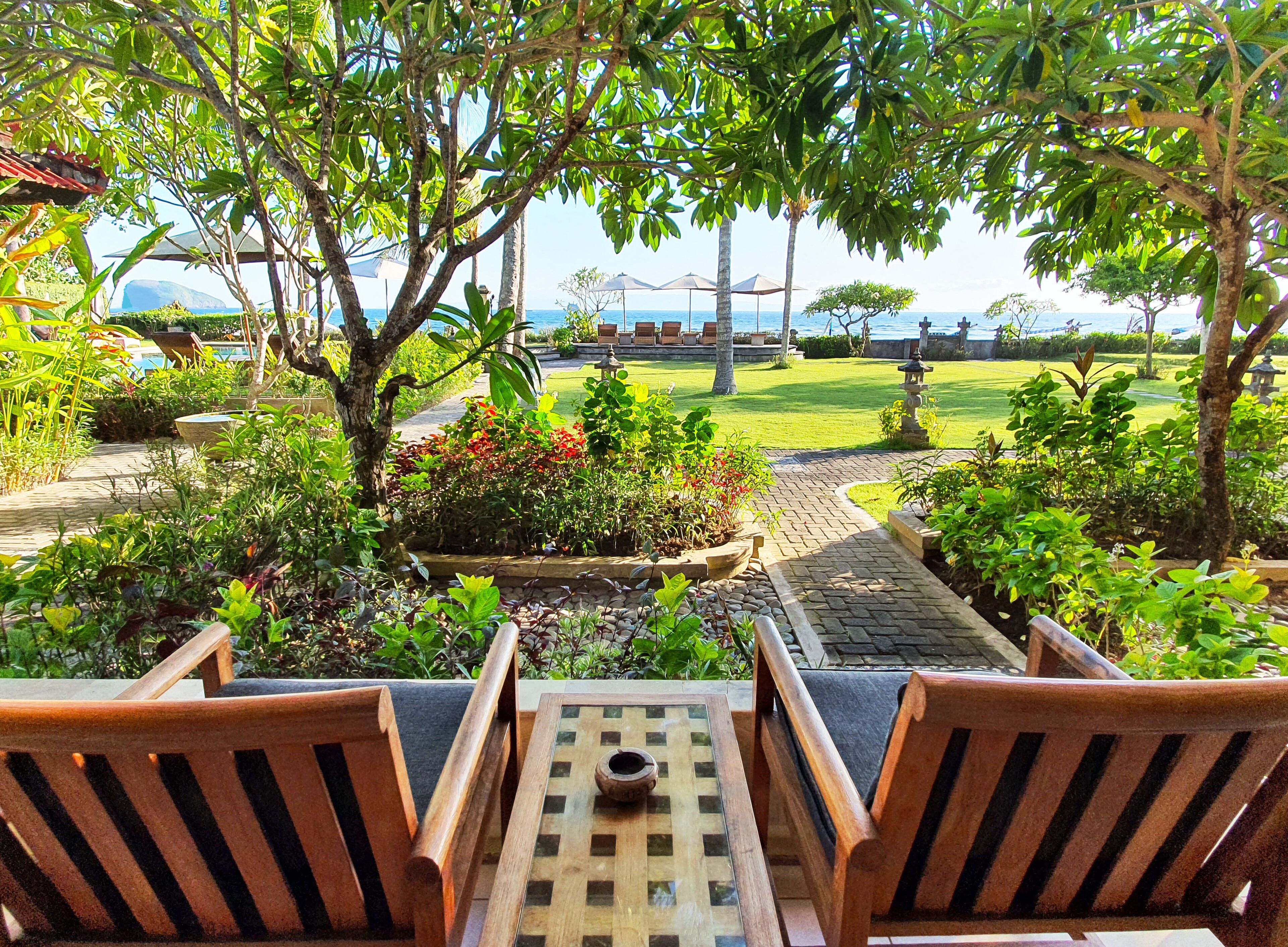 garden superior room | view from room